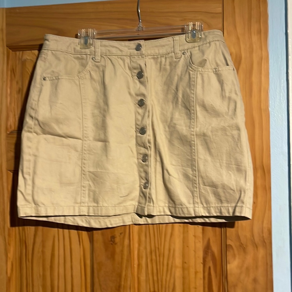 Tan skirt